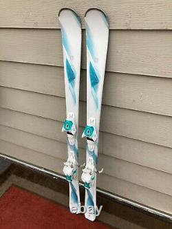 Salomon Kiana 144cm Women's Ski with Salomon Lithium 10 Bindings GOOD CONDITION
