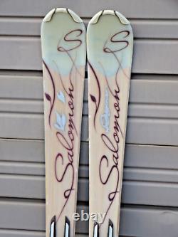 Salomon ORIGINS 162cm Women's Skis with Adj Integrated Salomon Z10 Ti Bindings