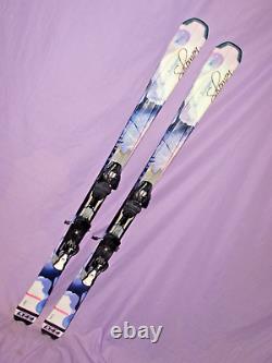 Salomon SIAM Intrigue women's all mtn skis 144m with Salomon Z11 adjust. Bindings