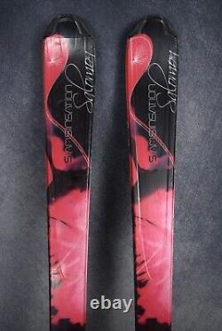 Salomon Siam Sinsation Skis Size 161 CM With New Tyrolia Bindings