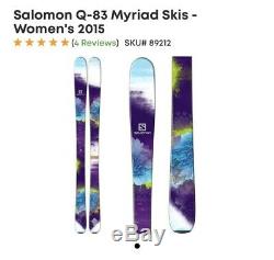 Salomon Womens All Mountain Skis