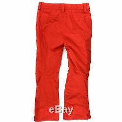 The North Face Womens Freedom Insulated All Mountain Valencia Orange Pants Sz S