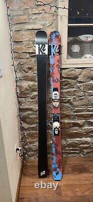 Used K2 Reckoner Skis Size 159 CM With Marker Bindings