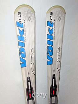 Volkl ATTIVA Unlimited AC2 women's skis 156cm with Marker Motion adjust. Bindings