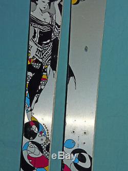 Volkl AURA 163cm Women's All-Mountain Powder Skis Full Camber with no bindings
