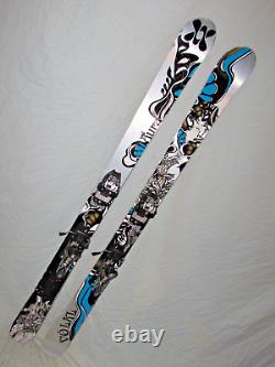 Volkl AURA women's all mountain POWder skis 156cm with Marker 11.0 ski bindings