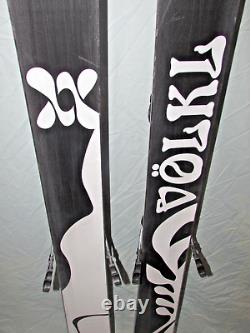 Volkl AURA women's all mountain POWder skis 156cm with Marker 11.0 ski bindings