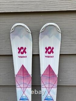 Volkl Chica Girls 130 or 140cm Skis withMarker 7.0 Kids Binding GREAT CONDITION