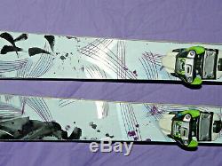 Volkl KENJA Women's All-Mountain Skis 156cm Camber with Marker Squire Bindings