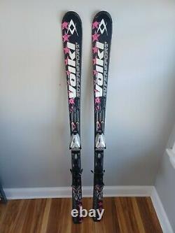Volkl Supersport GAMMA women's skis 161cm with Marker Motion LT adjust. Bindings