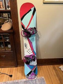 Women's Burton Genie Snowboard 150cm with K2 Bindings