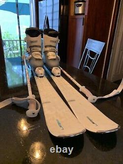 Women's Elan Delight Ski package deal Size 146 cm, bindings, boots, poles