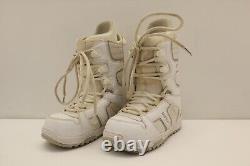 Womens Burton Coco Imprint 1 White All Mountain Snowboard Boots Size 8 #56