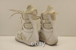 Womens Burton Coco Imprint 1 White All Mountain Snowboard Boots Size 8 #56