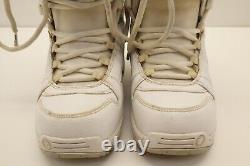 Womens Burton Coco Imprint 1 White All Mountain Snowboard Boots Size 8 #56