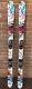 Womens Roxy Alakazam 148cm Twin Tip All Mtn Snow Skis Roxy Adjustable Bindings