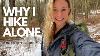 Yes I Am A Woman And I Hike Solo Smoky Mountains Winter Hiking
